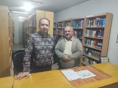 انجام امورات کتابخانه در آخرسال 1404